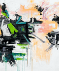 Graze Abstract Impressions Oil Painting - Furnt