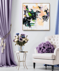 Graze Abstract Impressions Oil Painting - Furnt