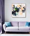 Graze Abstract Impressions Oil Painting - Furnt