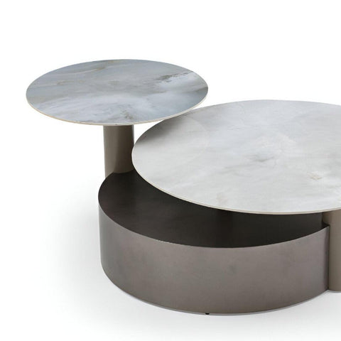 Harmony Sintered Stone Coffee Table - Furnt