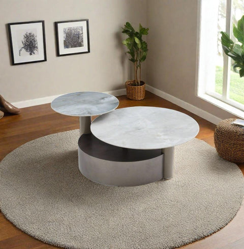 Harmony Sintered Stone Coffee Table - Furnt