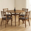 Harvey Round Wooden Dining Table - 120cm