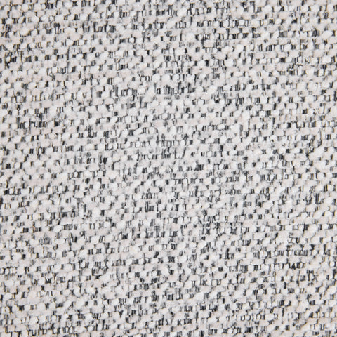 Hearthwood Set of 2 Dining Chairs, Walnut Effect Ash Solid Wood | Light Grey Boucle Fabric