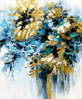 Ivory Blossom Symphony Oil Painting - Furnt