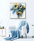 Ivory Blossom Symphony Oil Painting - Furnt