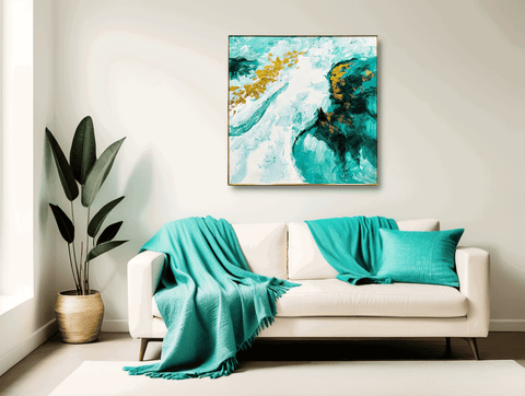 Krins Coastal Breeze Oil Painting - Furnt