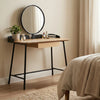 Maven Natural Effect Dressing Table with Drawer
