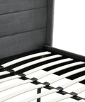 Madi Grey Double Upholstered Bed