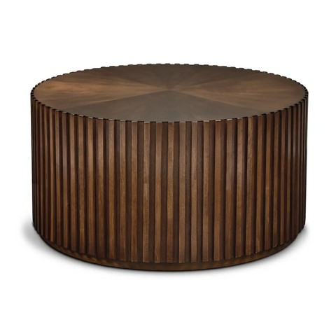 Madison Round Wooden Coffee Table