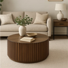 Madison Round Wooden Coffee Table