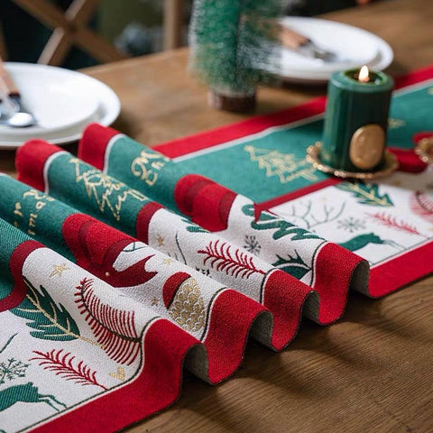 Merry Boughs Christmas Table Runner – 180 x 35 cm