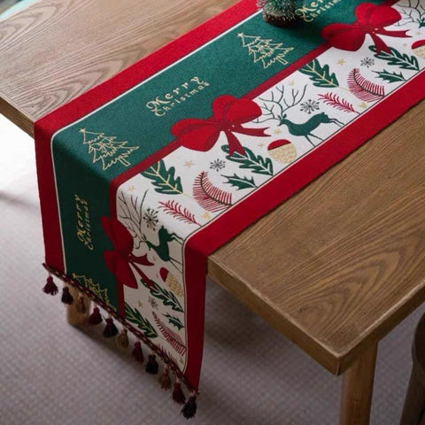 Merry Boughs Christmas Table Runner – 180 x 35 cm
