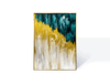 Mystical Moonlight Aureate Cascade Abstract Oil Painting - Furnt