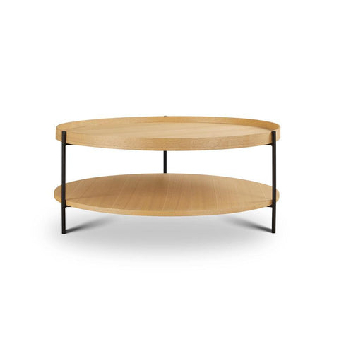 Nook Round Coffee Table (90cm) - Furnt