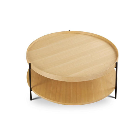 Nook Round Coffee Table (90cm) - Furnt