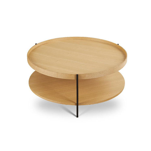 Nook Round Coffee Table (90cm) - Furnt