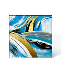 Orokin Elemental Abstract Oil Painting