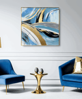 Orokin Elemental Abstract Oil Painting