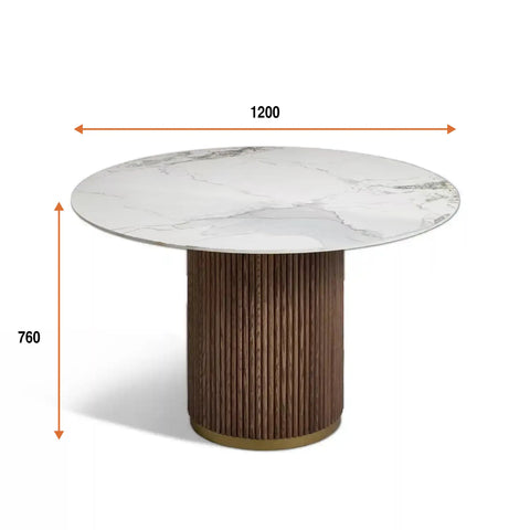 Pattern-C-White-Walnut-Marcio-Marble-effect-to-Wooden-Base-120cm-Round-Dining-Table-9