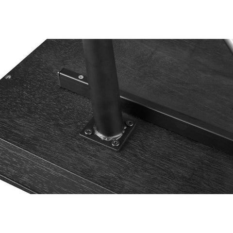 Pivot Rectangle Coffee Table with Sleek Black Finish
