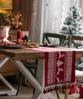 Red Reindeer Christmas Table Runner – 180 x 35 cm