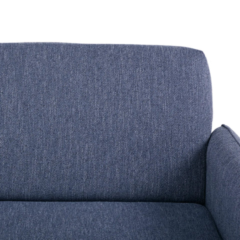 Resten Fabric Click-Clark 3-Seater Sofa Bed – Navy