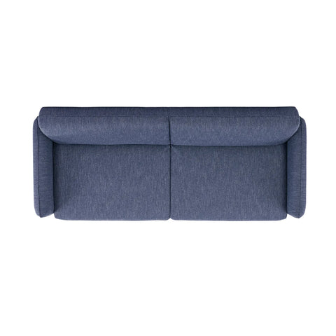 Resten Fabric Click-Clark 3-Seater Sofa Bed – Navy