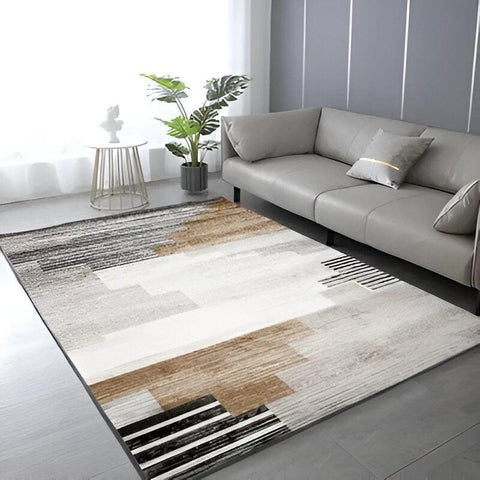 Roof Modern Abstract Lines Design Rug - 160 x 200cm - Furnt
