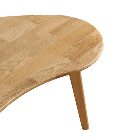 Rune Oak Oval Wooden Coffee Table