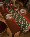 Santa's Jolly Christmas Table Runner – 180 x 35 cm