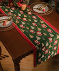 Santa's Jolly Christmas Table Runner – 180 x 35 cm