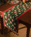 Santa's Jolly Christmas Table Runner – 180 x 35 cm