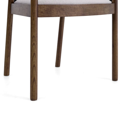 Soma Set of 2 Olive Green Fabric Dining Chairs