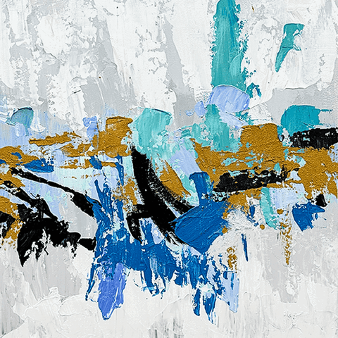 Splash Modern Abstract Oil Painting - Furnt