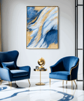 Starlight Celestial Elegance Canvas Art - Furnt