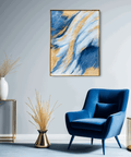 Starlight Celestial Elegance Canvas Art - Furnt