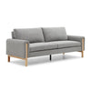 Grey textures weave