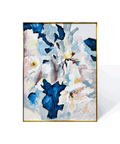 Tranquil Serenity A Pastel Floral Abstract Wall Art - Furnt