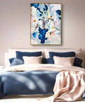 Tranquil Serenity A Pastel Floral Abstract Wall Art - Furnt