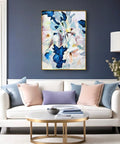 Tranquil Serenity A Pastel Floral Abstract Wall Art - Furnt