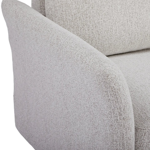 Velin Beige Fabric 3 Seater Reversible Corner Sofa Bed with Storage
