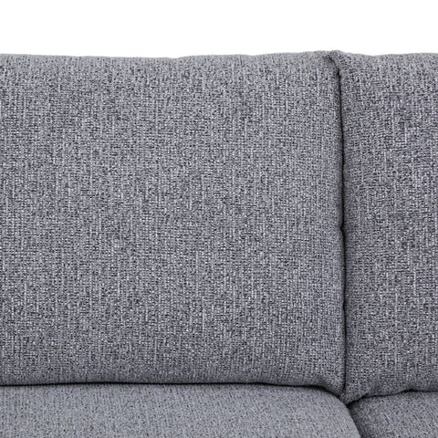 Velin Dark Grey Fabric 3 Seater Reversible Corner Sofa Bed with Storage