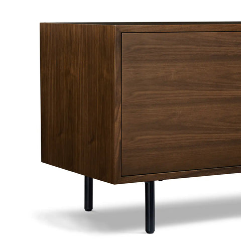 Vero Walnut & Cream Wooden TV Cabinet