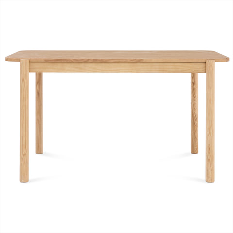 Wexley Contemporary Modern Oak Effect 4-6 Rectangle Wooden Dining Table - 140cm