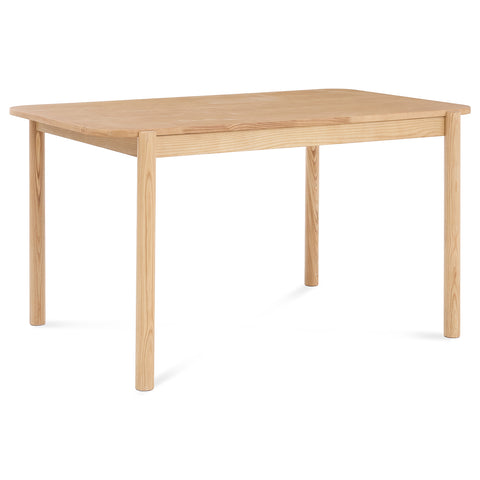 Wexley Contemporary Modern Oak Effect 4-6 Rectangle Wooden Dining Table - 140cm