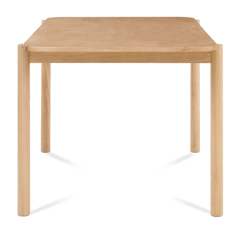 Wexley Contemporary Modern Oak Effect 4-6 Rectangle Wooden Dining Table - 140cm
