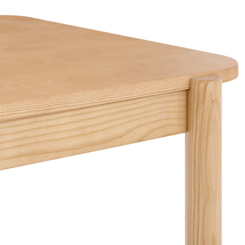Wexley Contemporary Modern Oak Effect 4-6 Rectangle Wooden Dining Table - 140cm