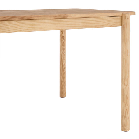 Wexley Contemporary Modern Oak Effect 4-6 Rectangle Wooden Dining Table - 140cm
