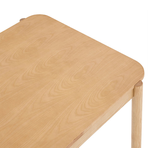 Wexley Contemporary Modern Oak Effect 4-6 Rectangle Wooden Dining Table - 140cm
