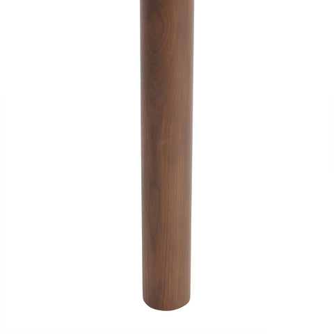 Wexley Contemporary Modern Walnut Effect 4-6 Rectangle Wooden Dining Table - 140cm